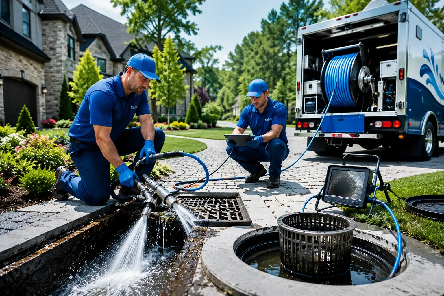 Local outdoor drain cleaning professionals in Sunderland, MA